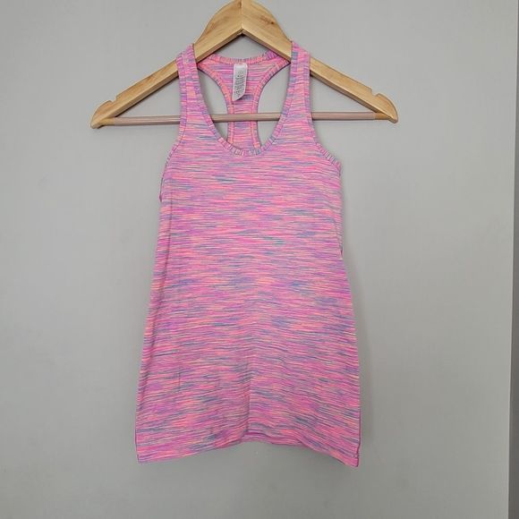 Ivivva Keep it Cool Racerback Tank Top pink 10 - Picture 1 of 3
